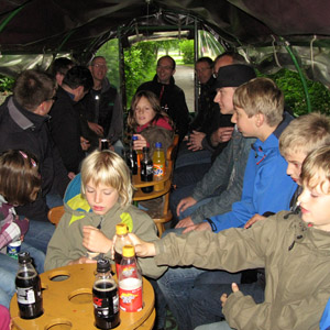 Planwagen innen